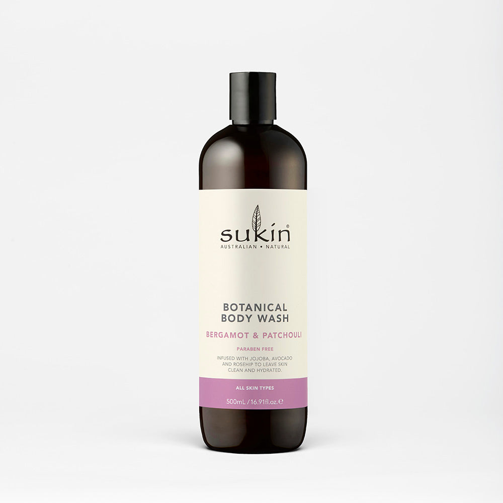 BOTANICAL BODY WASH | BERGAMOT & PATCHOULI | 500 mL